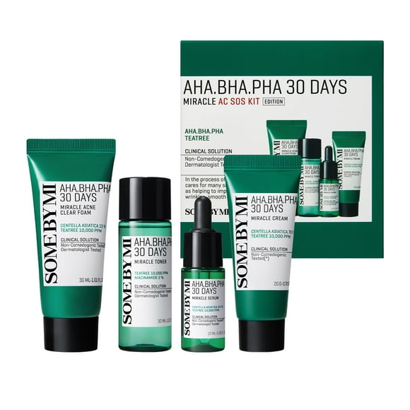 Skin Care Set SOME BY MI AHA BHA PHA 30Days Miracle AC SOS