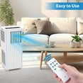 thumbnail image 2 of Aire acondicionado portátil de 8000 Btu para habitaciones de hasta 350 pies cuadrados. Pie. Unidad de aire acondicionado controlada remotamente con deshumidificador, modo ventilador, enfriamiento efic, 2 of 5