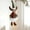 B, variant on SLYNSHome Christmas Stuffed Dolls Decorations,Hanging Santa Snowman Reindeer Doll Long Legs Dolls Ornaments for Home Decoration