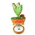 thumbnail image 2 of Lily of the Valley Treasure for Nature Lovers Limoges Box Porcelain Figurine, 2 of 3