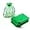 Green, variant on 100pcs Organza Gift Bags Navy Blue, 4 x 6 inch Mesh Jewelry Pouches Drawstring Party Favor Bags for Small Sample Christmas Candy