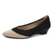 thumbnail image 2 of Zapatos de mujer de punta puntiaguda de punto, estilo princesa reina, zapatos individuales, 2 of 4