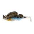 thumbnail image 1 of S SERENABLE Soft ing Head Artificial Silicone Cranks Swims Bass C, 1 of 6
