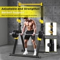 thumbnail image 3 of Foldable Power Tower Pull Up Dip Station,Home Gym Strength Training Equipment,Adjustable Multifunction Workout Pull Up Tower Station,Triangular Design, 3 of 9