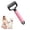 01#Pink-17 Toothed, variant on Double Sided Dematting Comb for Cats & Dogs, Undercoat Rake, Pet Grooming Brush for Long Hair, Deshedding Dog Brush Removes Tangles Knots and Loose Fur, Grooming Tool for Thick Coats,Blue-17 Tooth