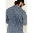 thumbnail image 5 of Rock  Roll Cowboy Men's Solid Denim Long Sleeve Snap Shirt B2S2311, 5 of 5
