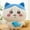 A, variant on New Kawaii Hachiware Plush Toy Plush Dolls Soft Not Easily Deformed Plush Room Decoration Birthday Gift