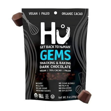 Hu Dark Chocolate Gems 9 oz