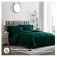 thumbnail image 5 of Ultra Soft Microfiber 2-Piece Comforter Set with Pillow Sham, Twin/Twin XL, Forest Green, 5 of 7