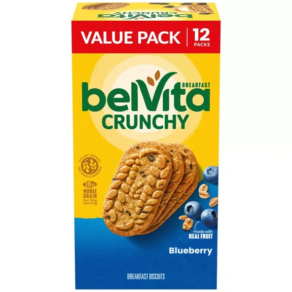 belVita Blueberry Breakfast Biscuits - 21.12oz/12ct