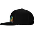 thumbnail image 2 of LGBT Pride Month Hat Human Sunflower Rainbow Flat Bill Brim Hat Gay Pride Lesbian Love Cap for Men Women Black, 2 of 8