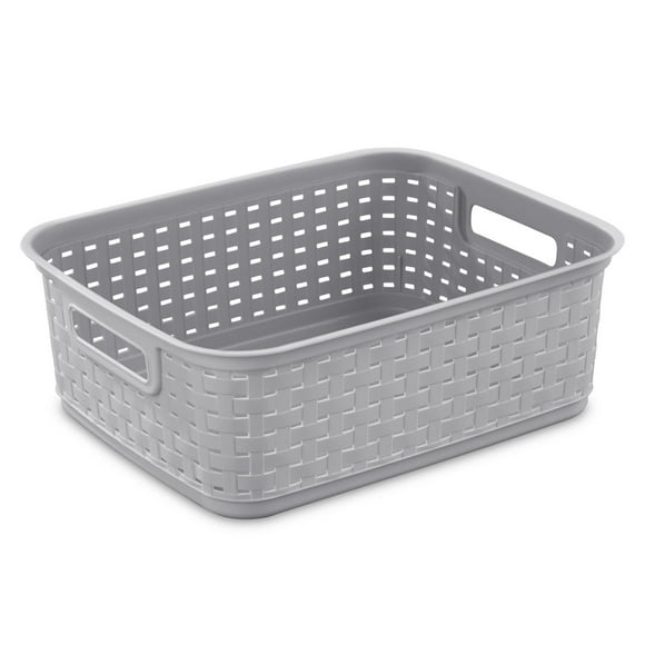 Sterilite short Weave Basket, Ea