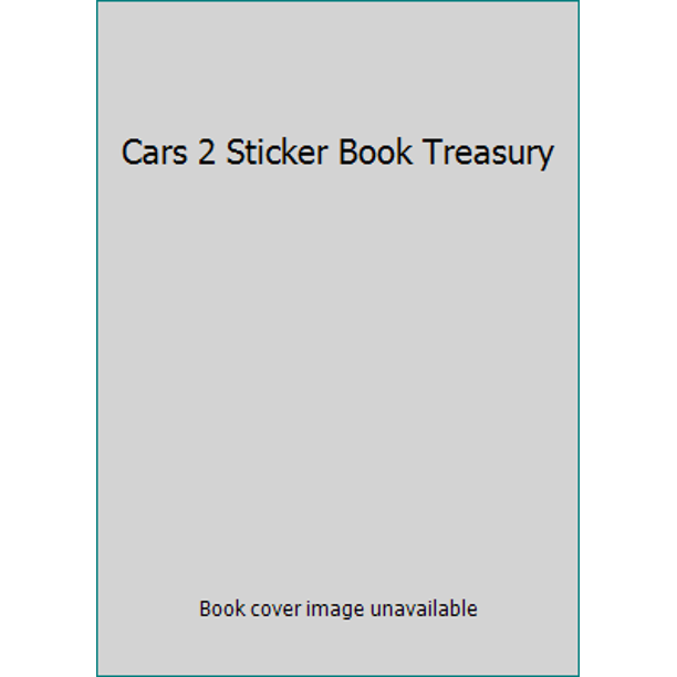 Cars 2 Sticker Book Treasury (JP Oversized Used) 2764318987