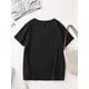 thumbnail image 2 of Colorful Cartoon Bear Graphic T-Shirt for Women - Casual Cotton Knit Fabric, All-Season Round Neck Short Sleeve Top, Elastic Casual Wear for Leisure and Travel, 2 of 6