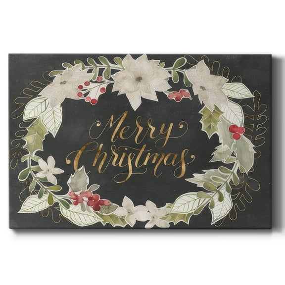 Gilded Christmas Collection A- Gallery Wrapped Canvas