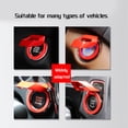 thumbnail image 4 of RKSTN Holder Cover Car Engine Start Button Cover Decorative Lgnition Alloy Protection Cover, 4 of 7
