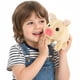 thumbnail image 5 of Juguete Eléctrico Cerdo Peluche Cochinillo Interactivo Realista (marrón Claro), 5 of 9