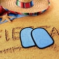 thumbnail image 4 of KLYNE - 2 Pcs Sand Wipe Off Mitts Beach Mitt Wipe Duster Cleaner, 4 of 5