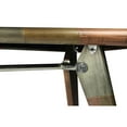 thumbnail image 4 of 55" Copper Aluminum Writing Desk, 4 of 6
