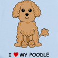 thumbnail image 2 of CafePress - Apricot Poodle Infant Bodysuit - Baby Light Bodysuit, Size Newborn - 24 Months, 2 of 4