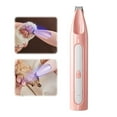 thumbnail image 1 of Pet Paw Grooming Shaver, USB Rechargeable Dog Cat Foot Hair Trimmer With R-Shape Blade & LED, 1 of 8