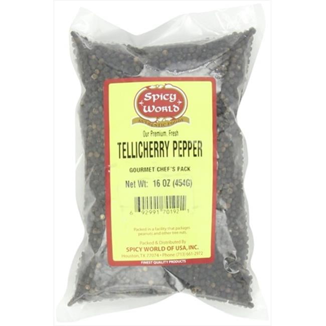 Peppercorn WholeBlack Tellicherry 16 Oz. bag