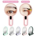 thumbnail image 2 of Soumake Magnifying Makeup Mirror with Foldable Handle Portable 1x15x Stylish Compact Versatile Makeup Mirror, 2 of 8