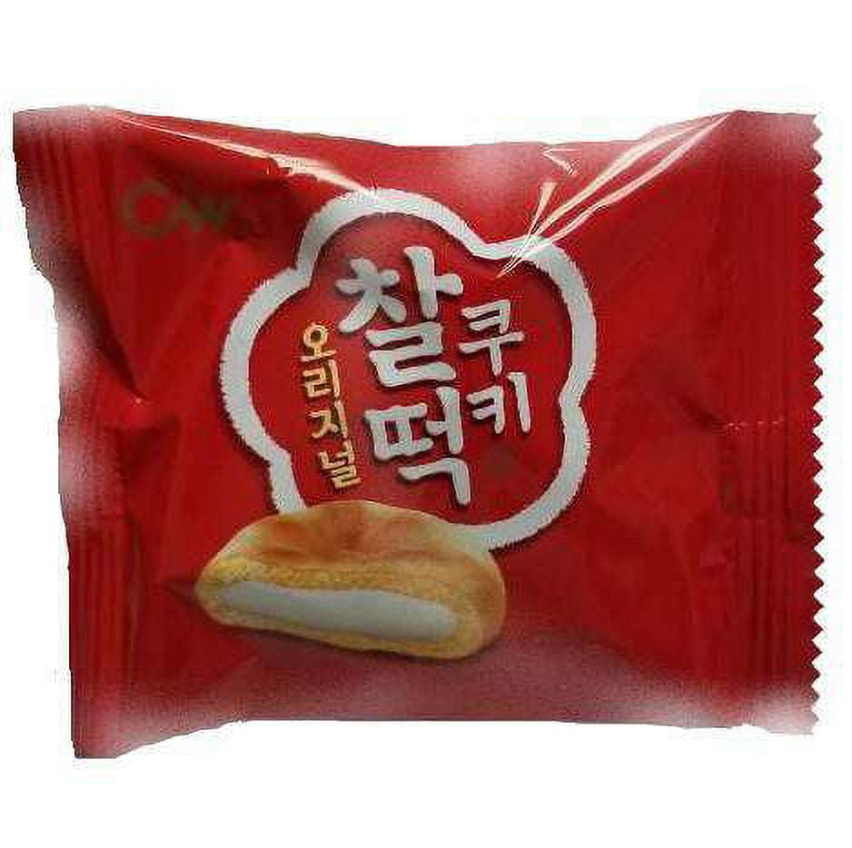 Rice cake & Harry③ Chungwoo Original Rice Cake Cookie 12Pack - Sweet Food (258g