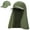 Green, variant on 2 In 1 Outdoors UPF 50+ UV Protection Sun Hat for Womens, One Size Female Sports Baseball Cap Gardening Fishing Hat with Neck Flap, Gray