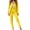 Yellow, variant on Baqcunre Sweatpants Women Fall Women Clothes Long Sleeve High Waist Fluorescent Suit Pencil Pants Women Casual Suit Lounge Sets For Women Women'S Pants Black L