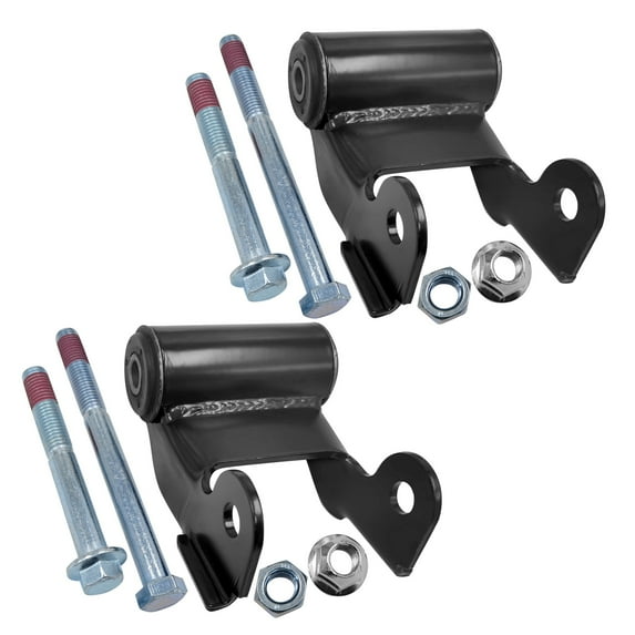 2PCS Rear Leaf Spring Suspension Shackle Kit Left or Right Side for Chevrolet Astro Gmc Safari 1985-2005 722-229