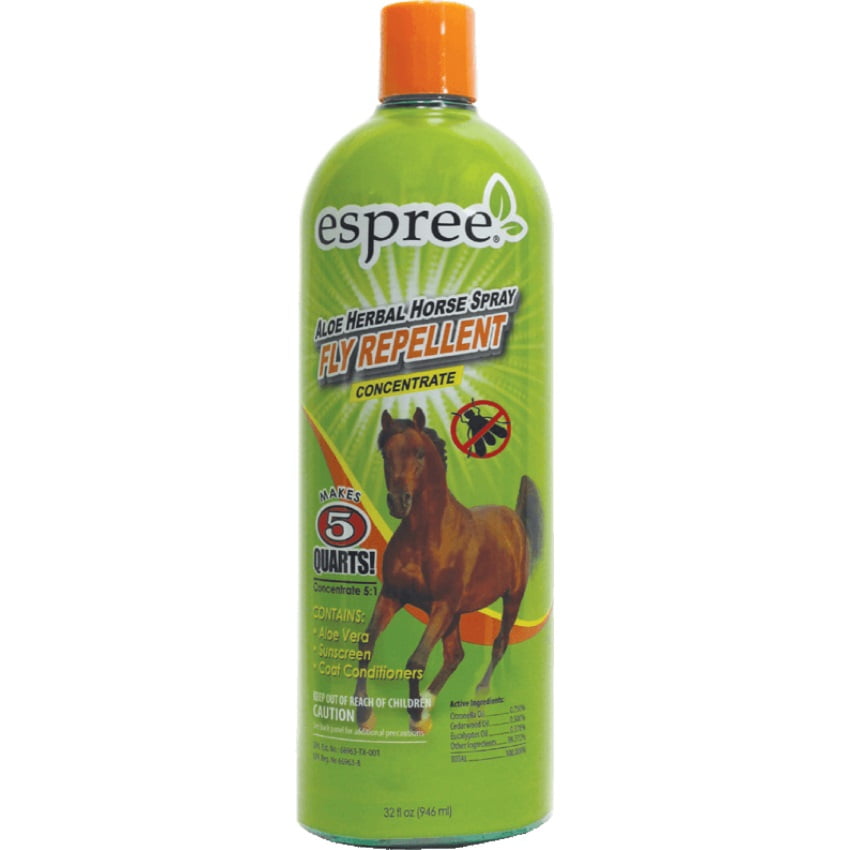 Espree Aloe Herbal Fly Repellent Concentrate Horse Spray 32 oz
