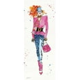 thumbnail image 2 of Tavoletti, Anne 12x24 White Modern Wood Framed Museum Art Print Titled - 80s Fashion II Color, 2 of 4