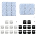 thumbnail image 4 of Resin on Top Phone Grip Mold Epoxy Resin Mold Silicone Irregular Round Mount Holder Stand Phone Sockets Mold, 4 of 8