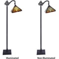 thumbnail image 2 of RADIANCE Goods Tiffany-Style 1 Light Reading Floor Lamp 11" Wide, 2 of 3