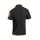 thumbnail image 5 of Playeras Elvqul de Caballero Negro Lino Playa Manga Corta sin Estampado con Solapa Botones, 5 of 9