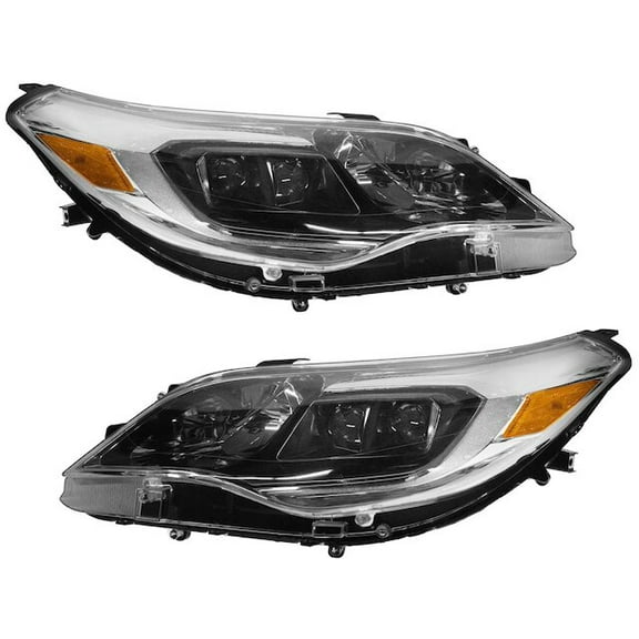 Headlight Assembly Set 2 Piece - Compatible with 2013 - 2015 Toyota Avalon 2014