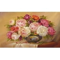 thumbnail image 2 of Dvoretskiy, Petrovich 14x10 White Modern Wood Framed Museum Art Print Titled - Colorful Roses, 2 of 4