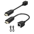 thumbnail image 3 of QJUHUNG HDMI Extender Over CAT5e/6 Cable Long-Distance HD Signal Transmission Up to 60m  Stable Audio and Video Output, 3 of 9