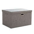 thumbnail image 2 of Fabric Storage For Home Organization Small With Handles Foldable Cube Organizer For Shelves And Closet, 2 of 7