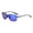 Blue Mirror Lens, variant on Large Polarized 150mm Wide Fitment Rimless Rectangle Sunglasses Men Ultralight TR90 Flex UV400 Mirror