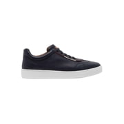 Bally Baxley 6230469 Mens Ink Bovine Leather Sneakers MSRP $500 (11.5)