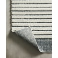 thumbnail image 2 of Loloi II Hagen HAG-01 White / Ocean Striped Area Rug 2'-7" x 4', 2 of 5