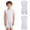Gray, variant on Boys Autism Jumpsuit Zip Back Button Crotch Anti-strip Romper Adaptive Clothing for Special Needs Gray 16