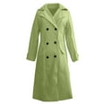 thumbnail image 4 of Western Style Double Blend Coat Winter Warm Long Trench Overcoat Fashion Outerwear For Ladies Casual Fall And Jacket Classic Elegant Design winter clothing for women, 4 of 4