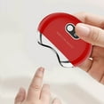 thumbnail image 2 of Automatic Nail Polisher, Digital Display Clipper, Rechargeable, Sleek Design, for Salon Use, Precision Trimming, Professional Quality Nail Care Hzhnb | Plastic, Red, 2 of 9