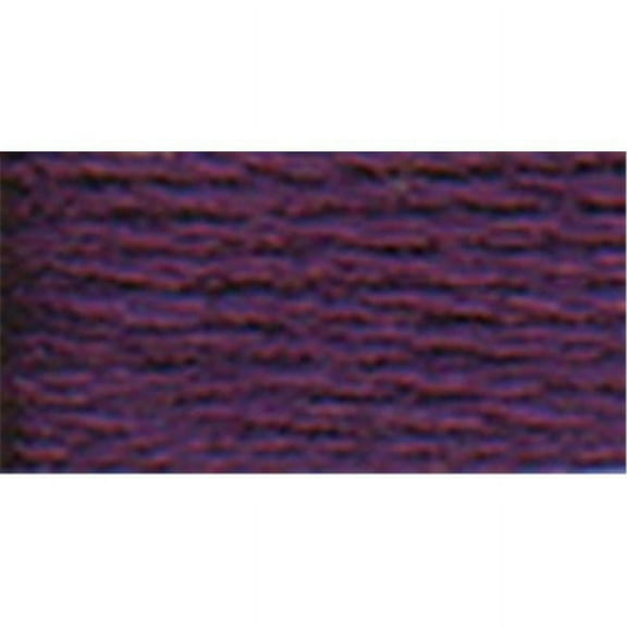 DMC Six Strand Embroidery Cotton 100 Gram Cone: Violet Very Dark