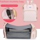 thumbnail image 1 of Bolsa para madres, bolsa para mamás, resistente al sol, con carga USB, multifuncional, para madres y bebés, para viajes al aire libre, de gran capacidad, para madres y bebés, 1 of 5