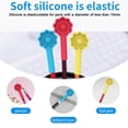 thumbnail image 3 of Push Bubble Notebook Con Llavero Pen Cap College Ruled Paper Stress Relief Toy Gift Para La Escuela Home College Office Silicone Supplies Set Methold EL017039-04, 3 of 5