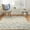 Ivory, variant on Tranquil Floral Ivory 5'3" x 7'3" Area Rug, (5x7)